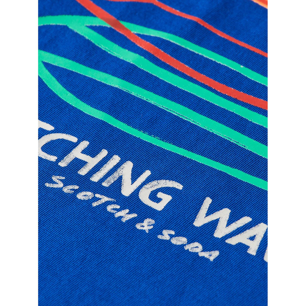 Relaxed-Fit Artwork T-Shirt - Boat Blue