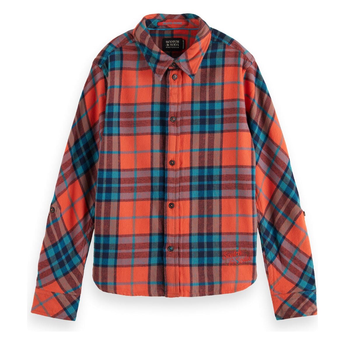 Yarn-Dyed Checked Flannel Shirt - Bookworm