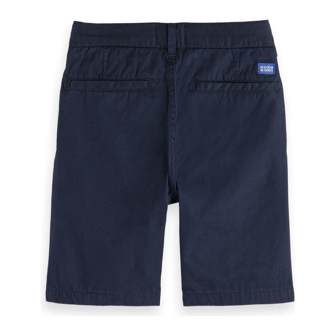 Longer-Length Pima Cotton Chino Shorts