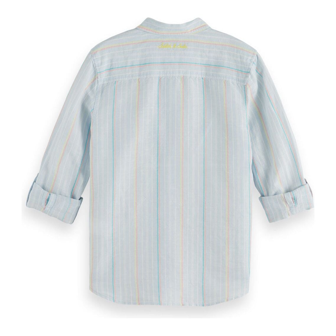 Regular-Fit Yarn-Dyed Stripe Shirt