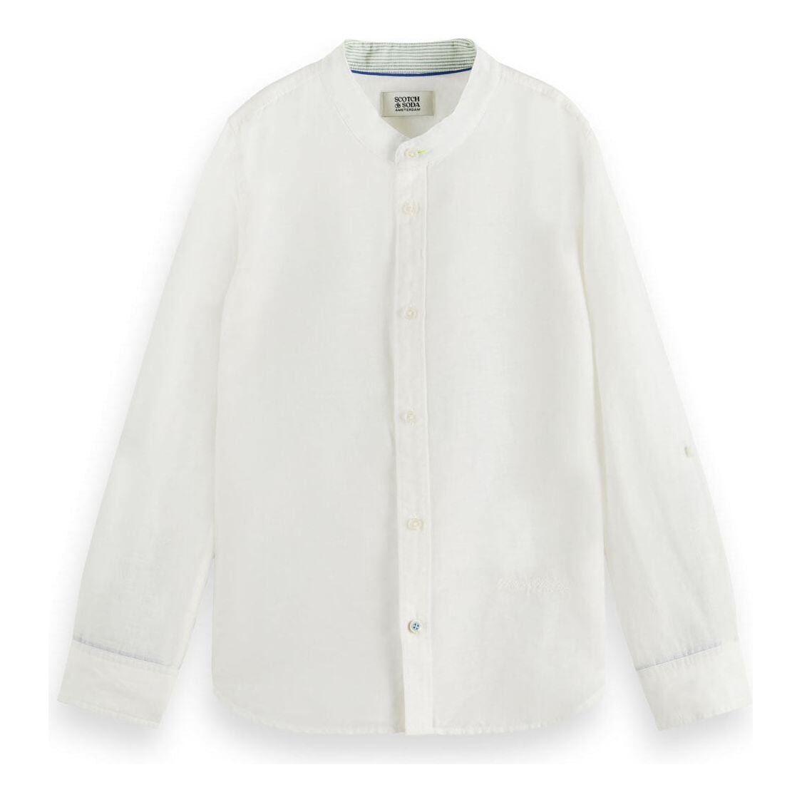 Regular-Fit Cotton-Linen Shirt