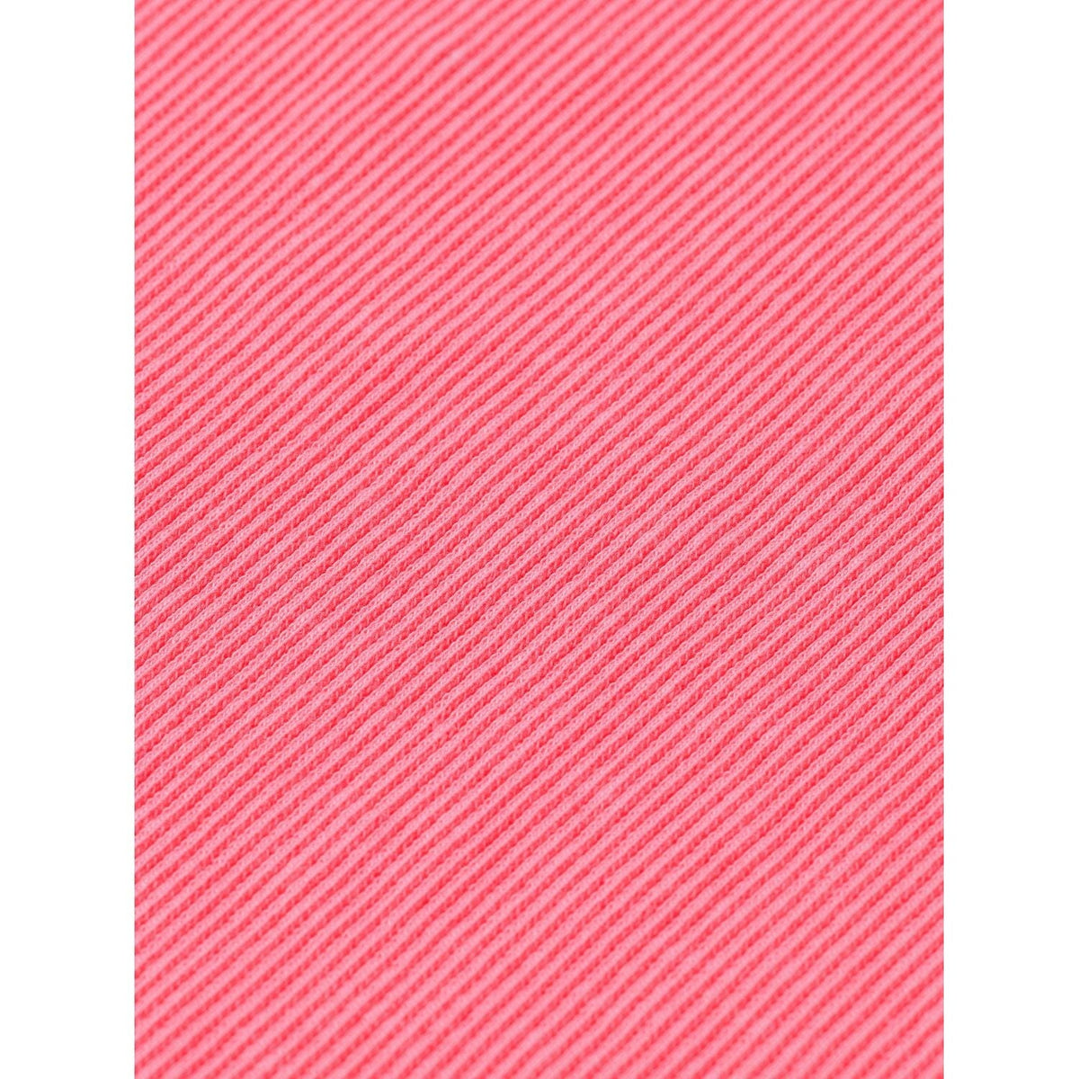 Fitted Ribbed Tank Top - Neon Pink