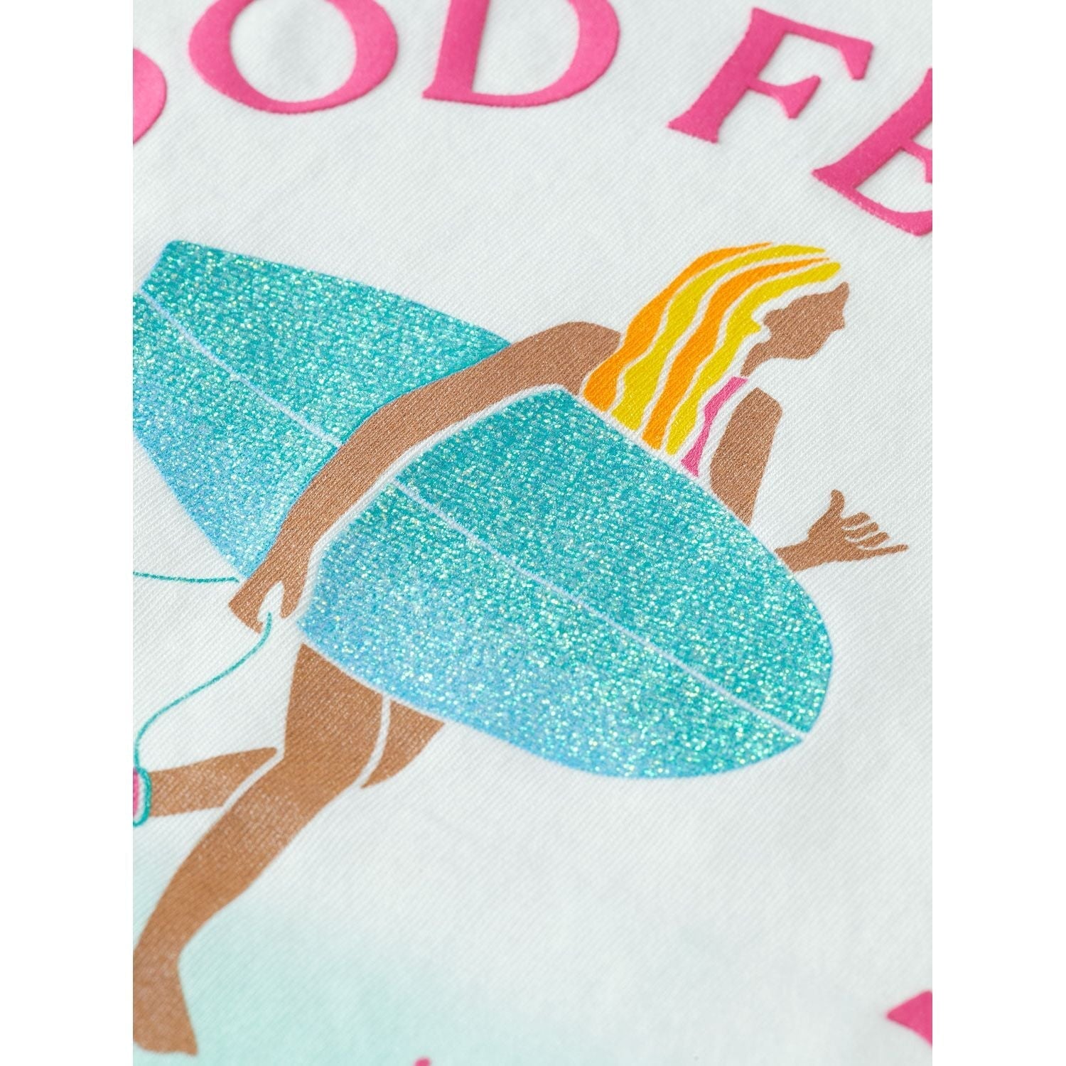 Dip-Dyed Artwork T-Shirt - Sunshine Yellow