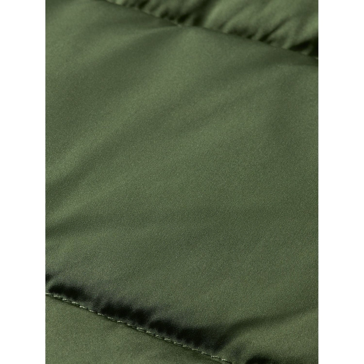 Long Puffer Jacket - Pine Green