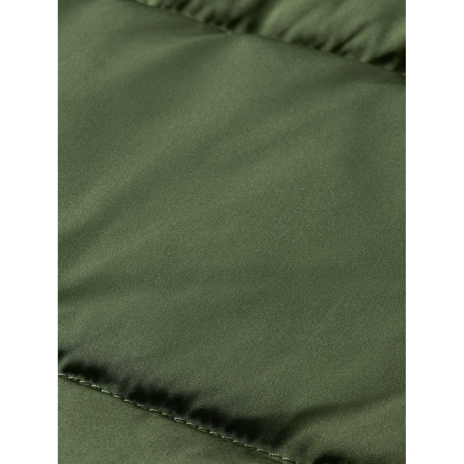 Long Puffer Jacket - Pine Green