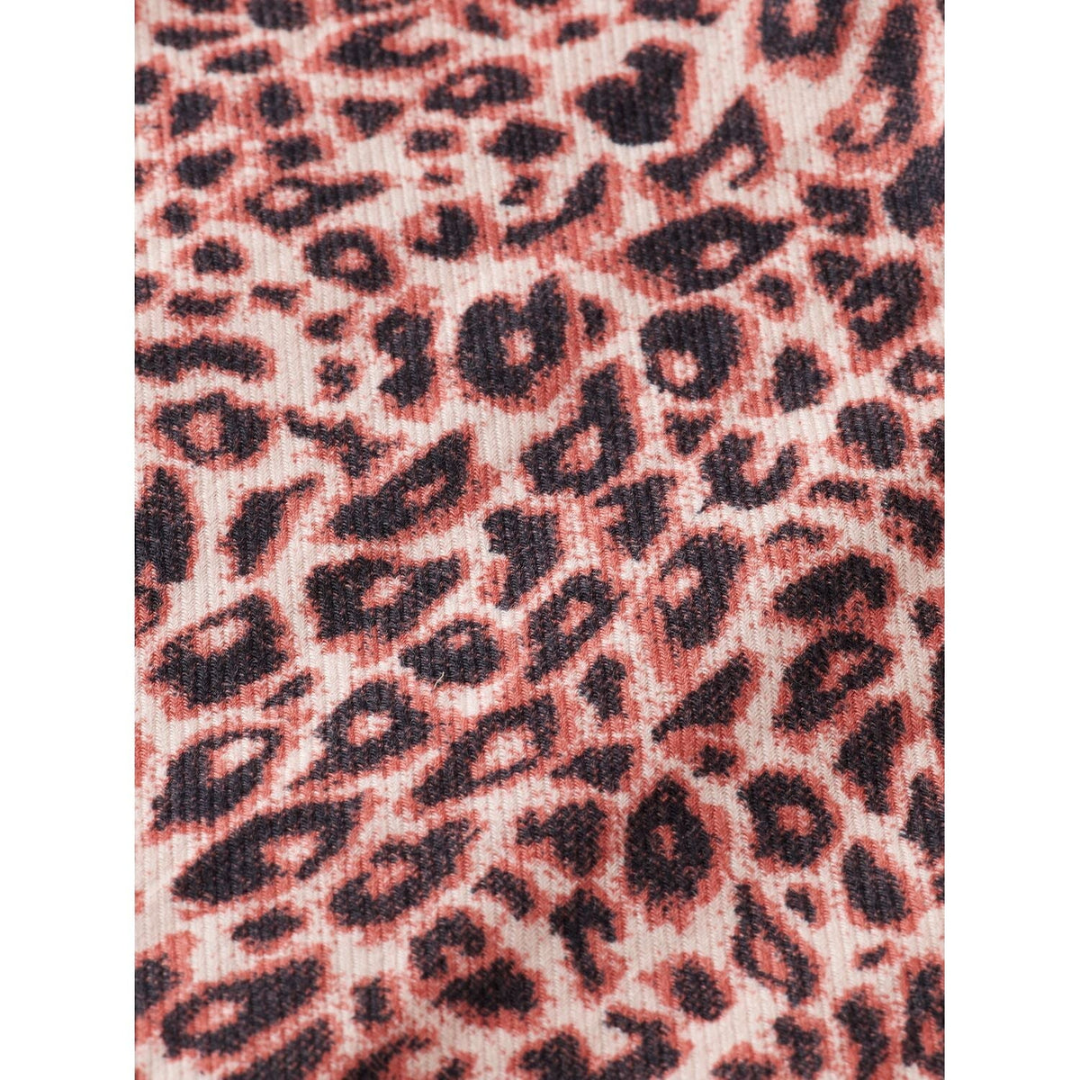 Printed Shirt Dress - Mini Leopard