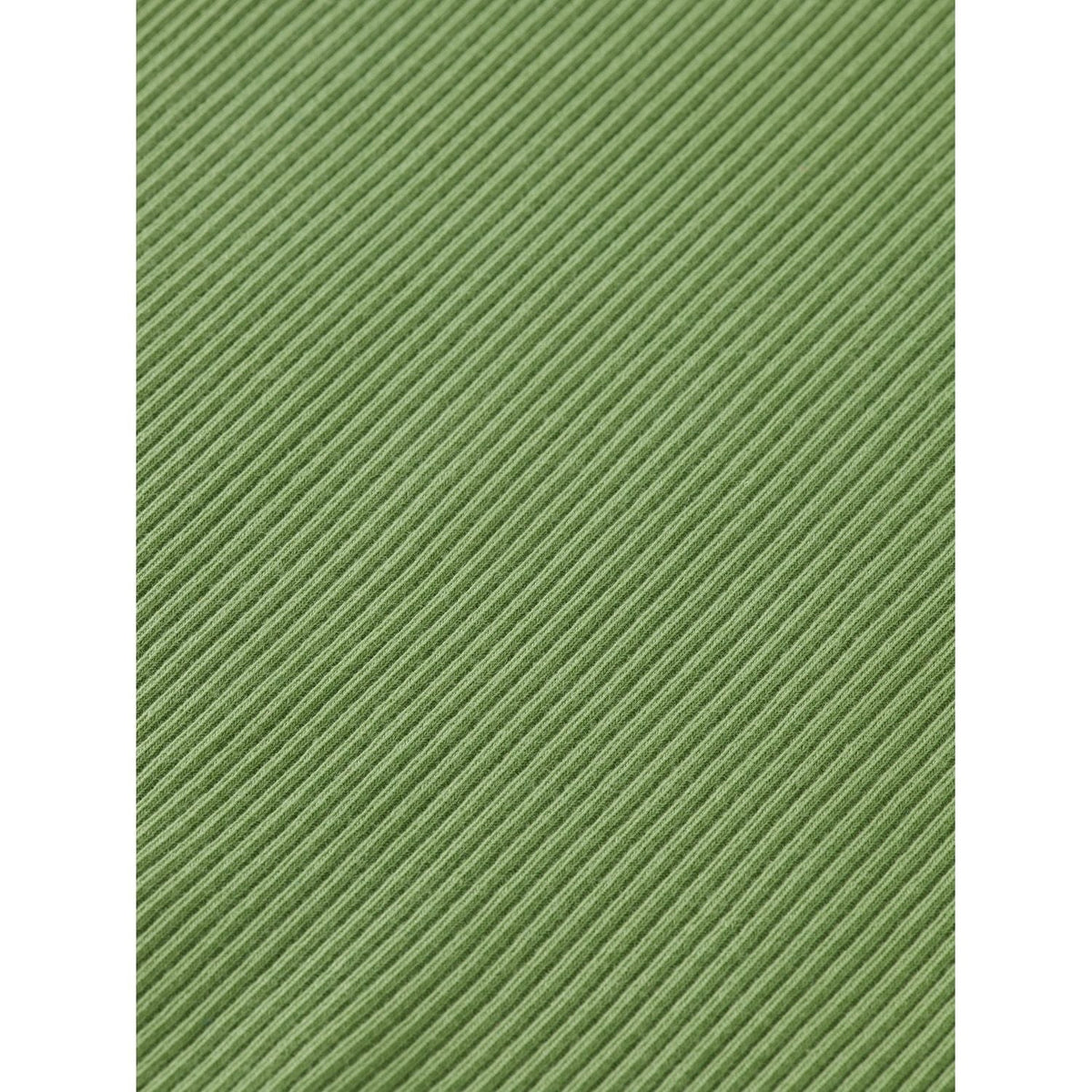 Long Sleeved Ribbed Top - Fresh Military