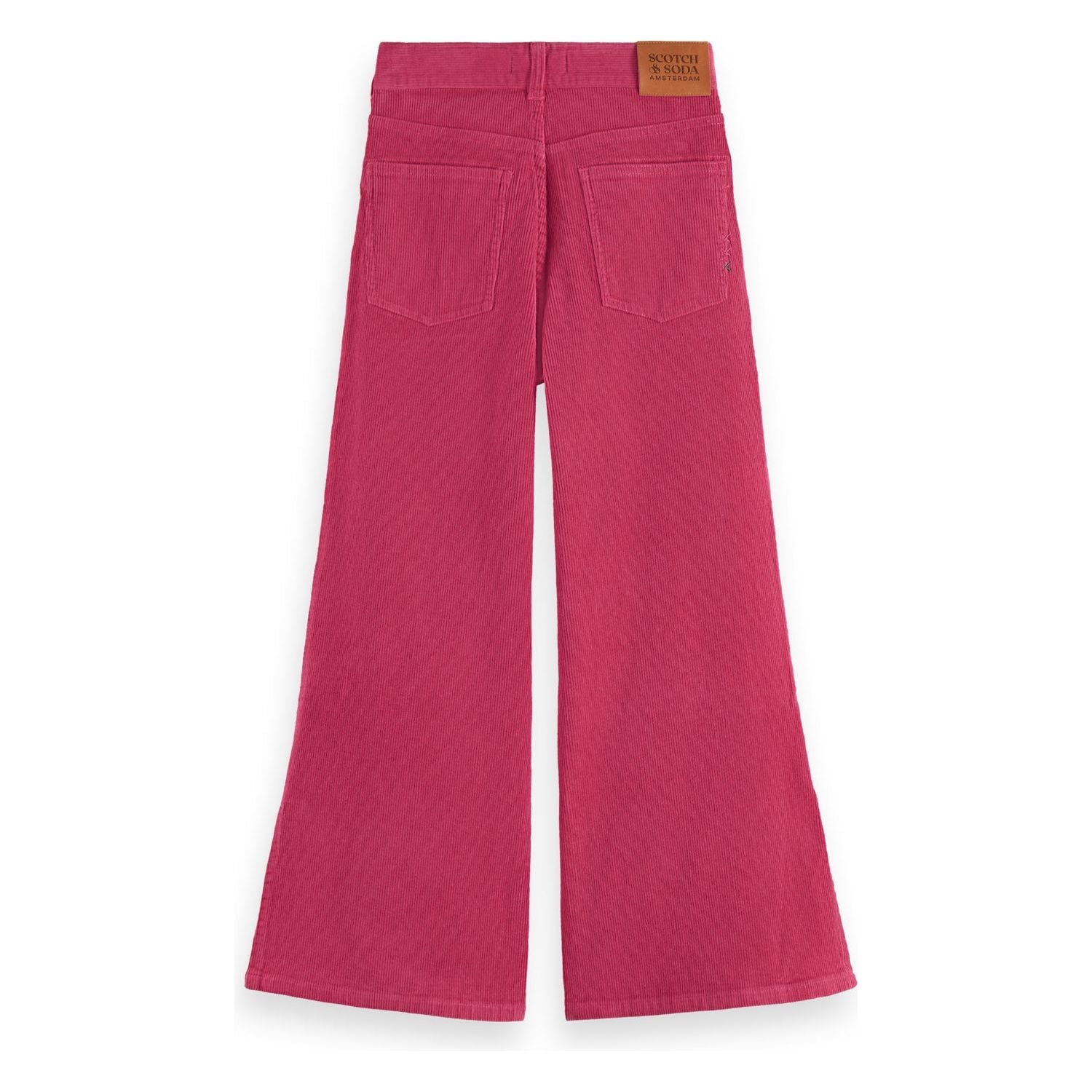 Wave Corduroy Wide Leg Pants