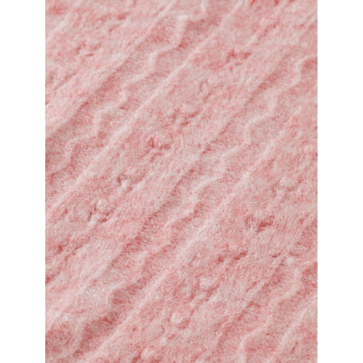 Space-Dyed Lightweight Ajour Knit