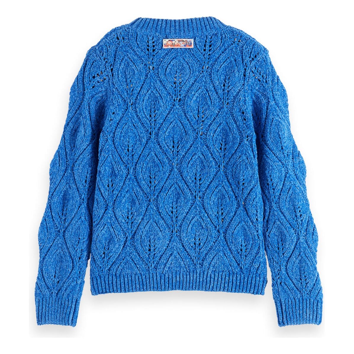 Chenille Pullover - Bookclub Blue