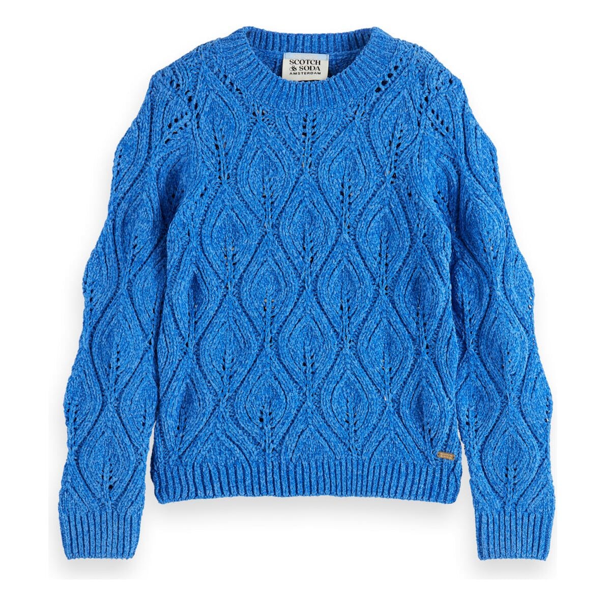 Chenille Pullover - Bookclub Blue