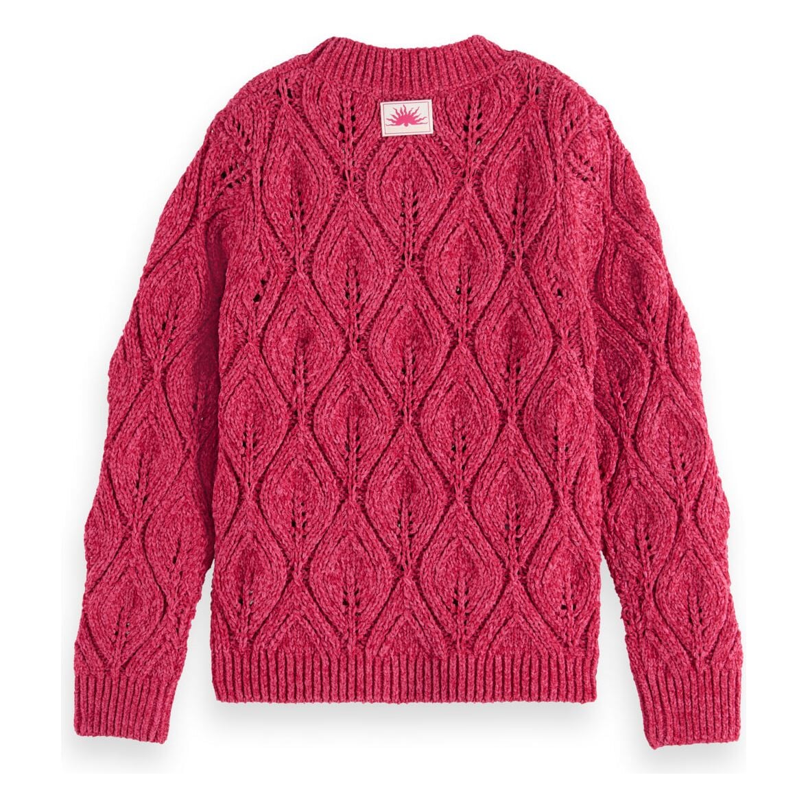 Chenille Pullover - Bohemian Pink