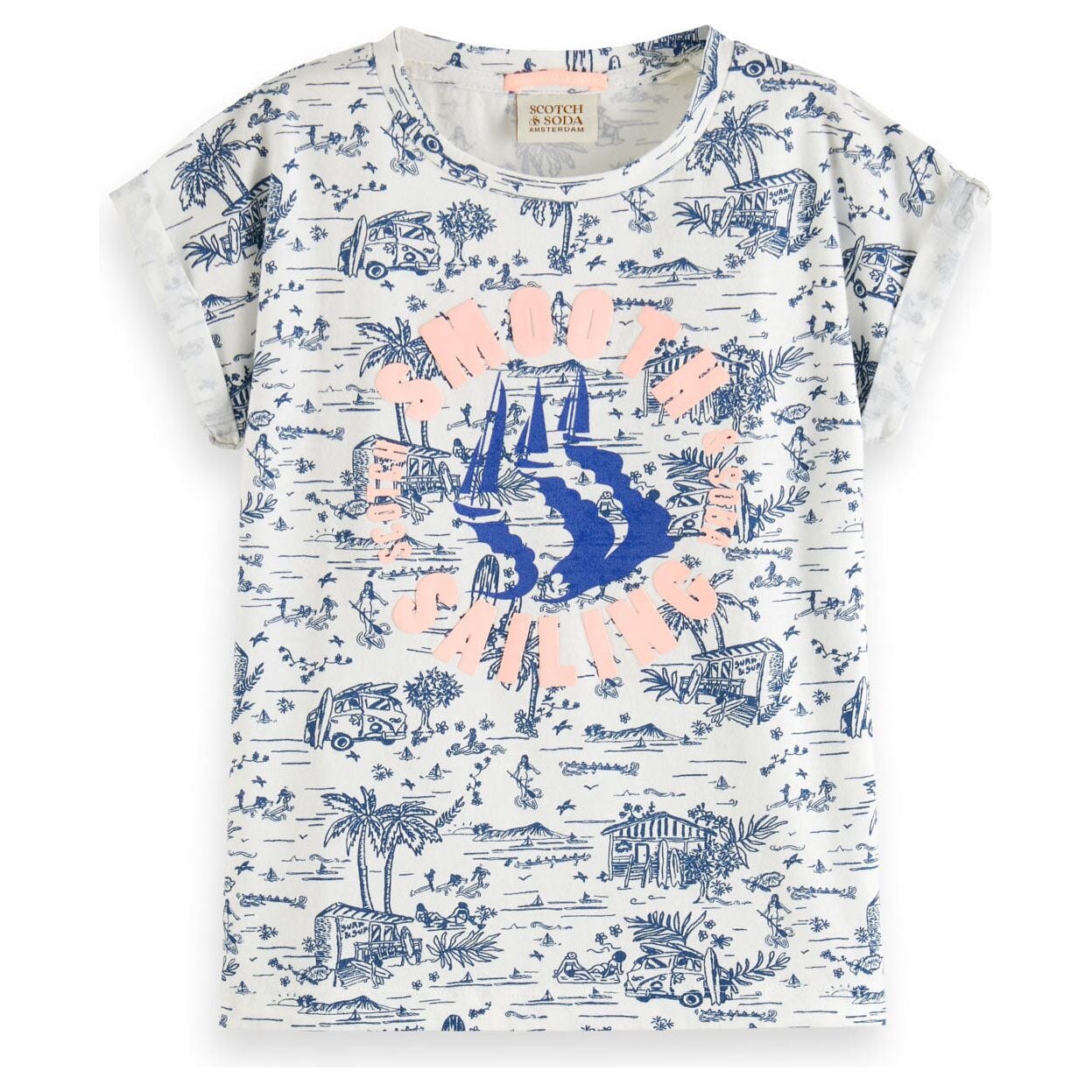 Artwork T-Shirt - Surf And Sup