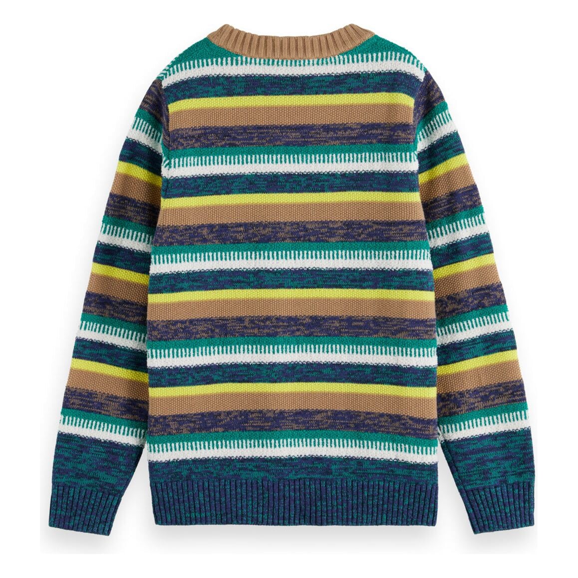 Yarn-Dyed Striped Pullover - Stripe
