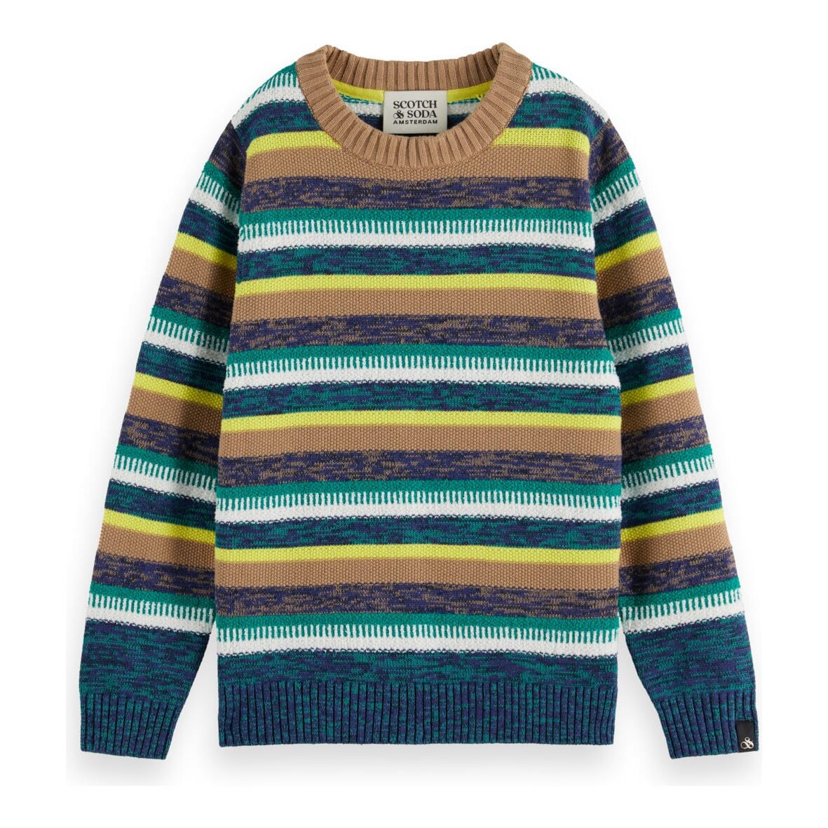 Yarn-Dyed Striped Pullover - Stripe