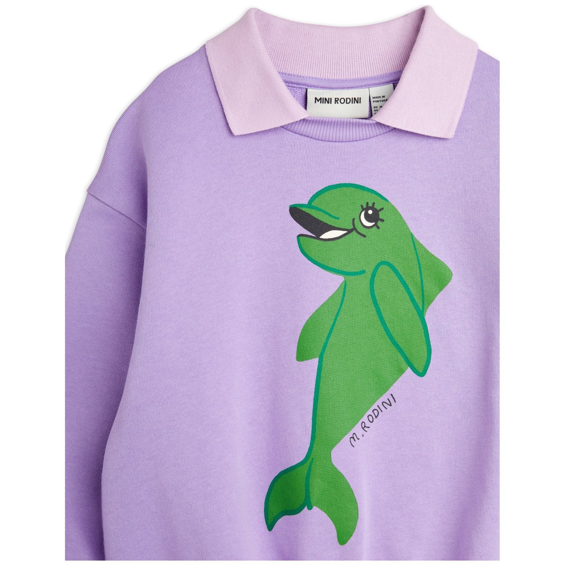 Dolphin Sp Collar Sweatshirt