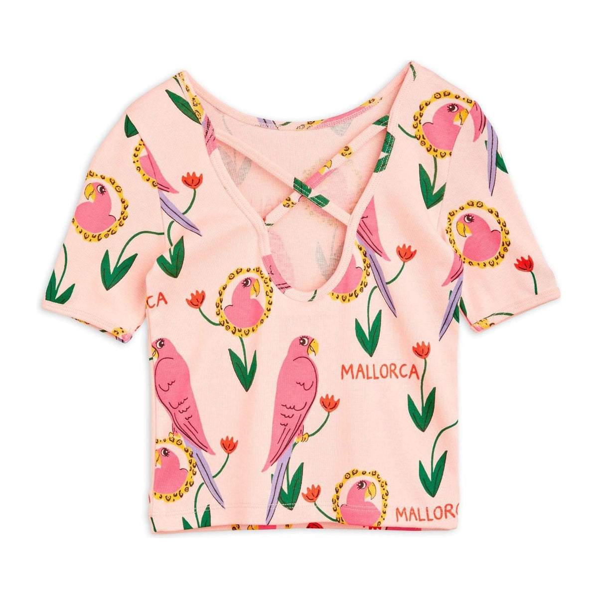 Parrots Aop Ballet Ss Tee