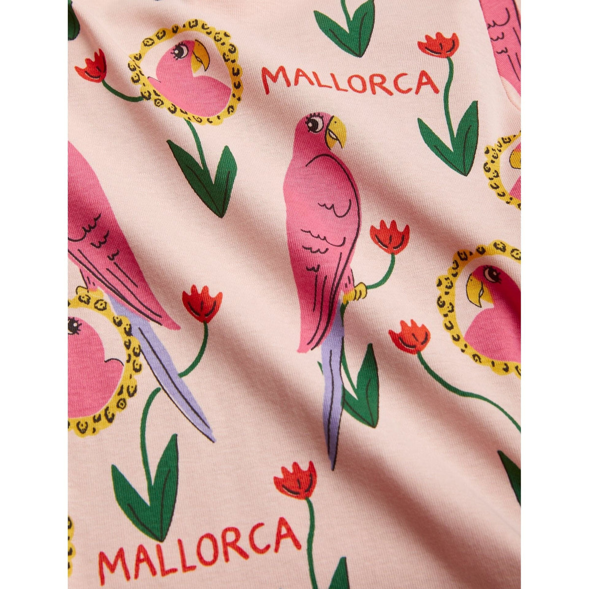 Parrots Aop Ballet Ss Tee