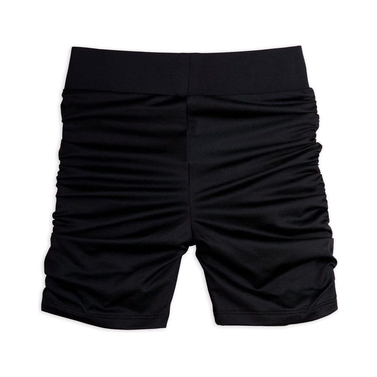 Draped Sporty Bike Shorts