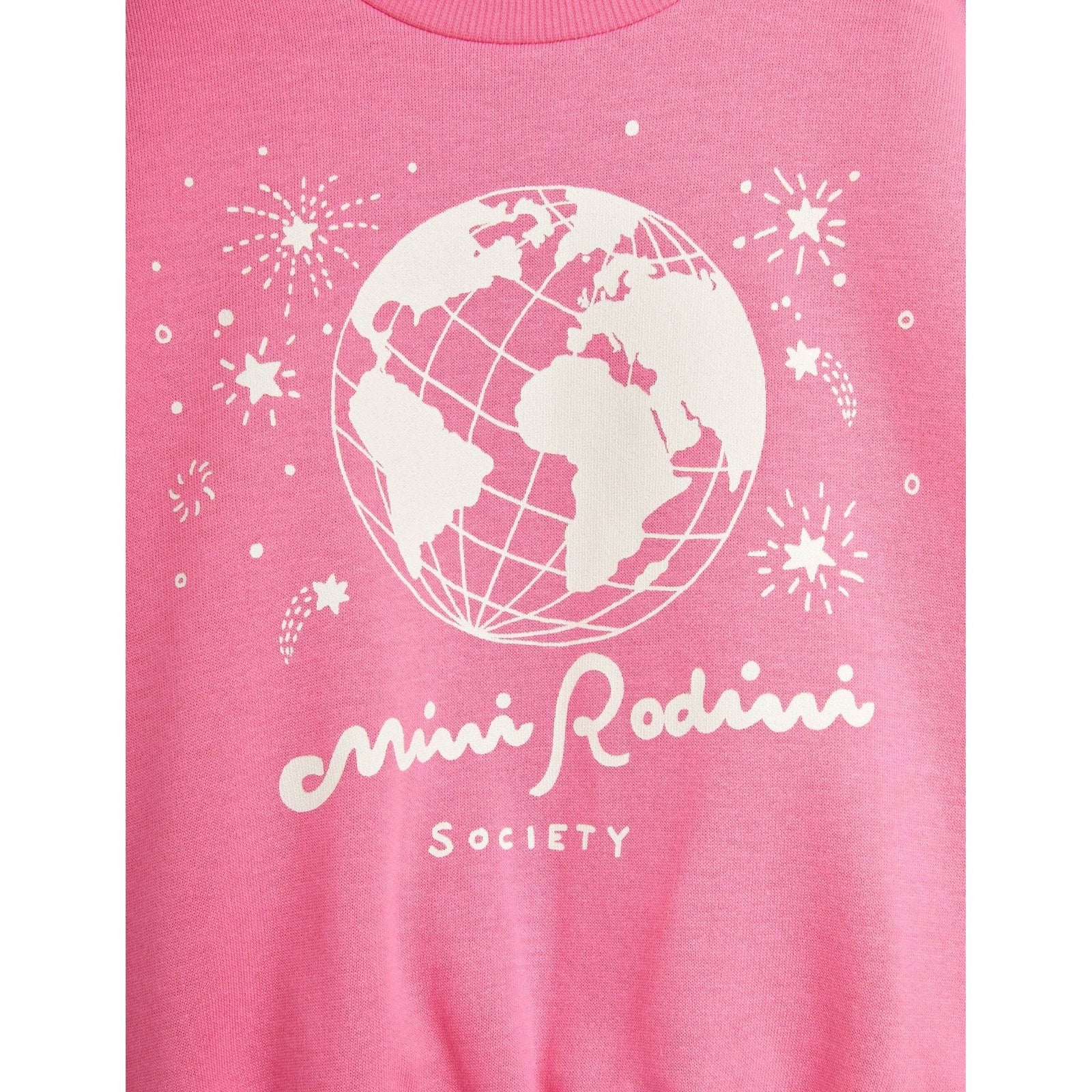 Mini Rodini Society Sp Sweatshirt - Pink