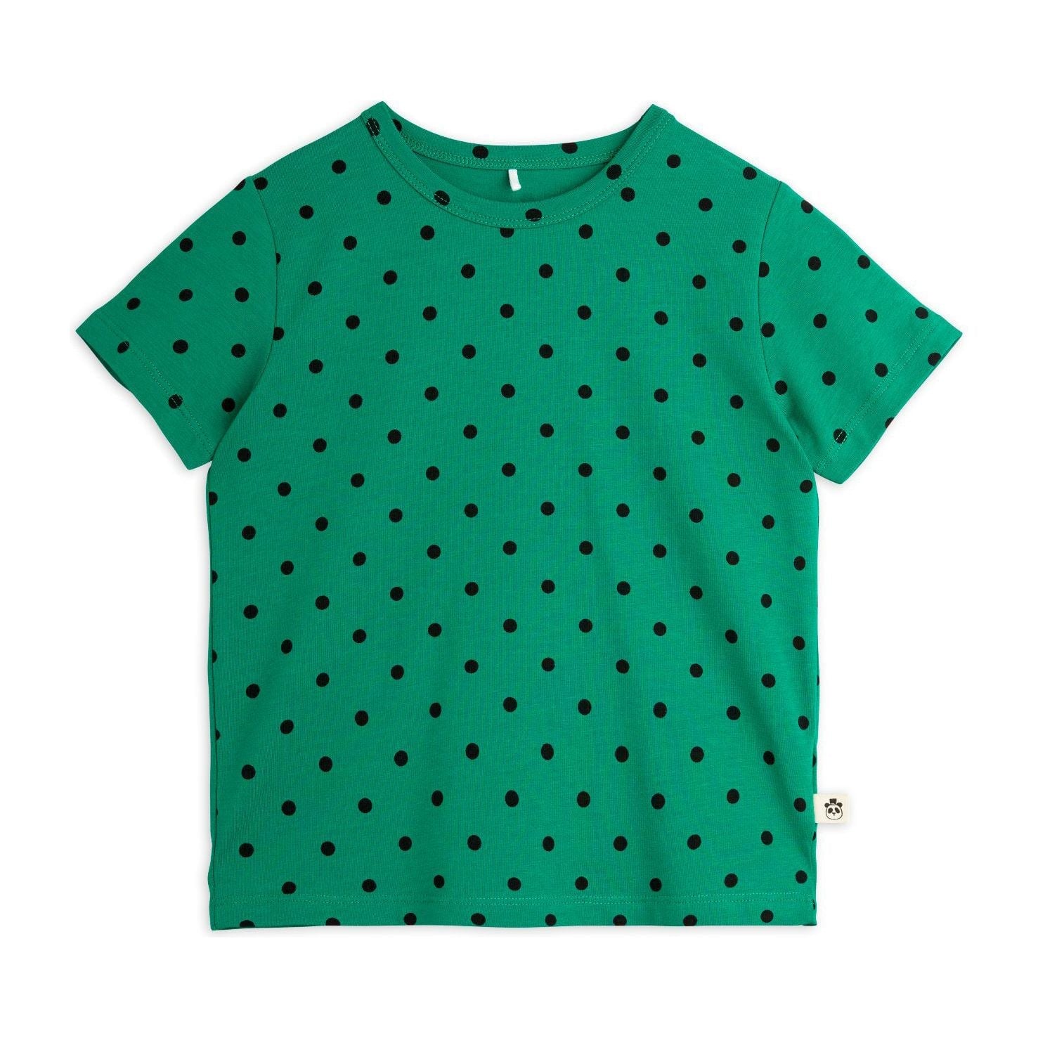 Polka Dot Ss Tee - Green