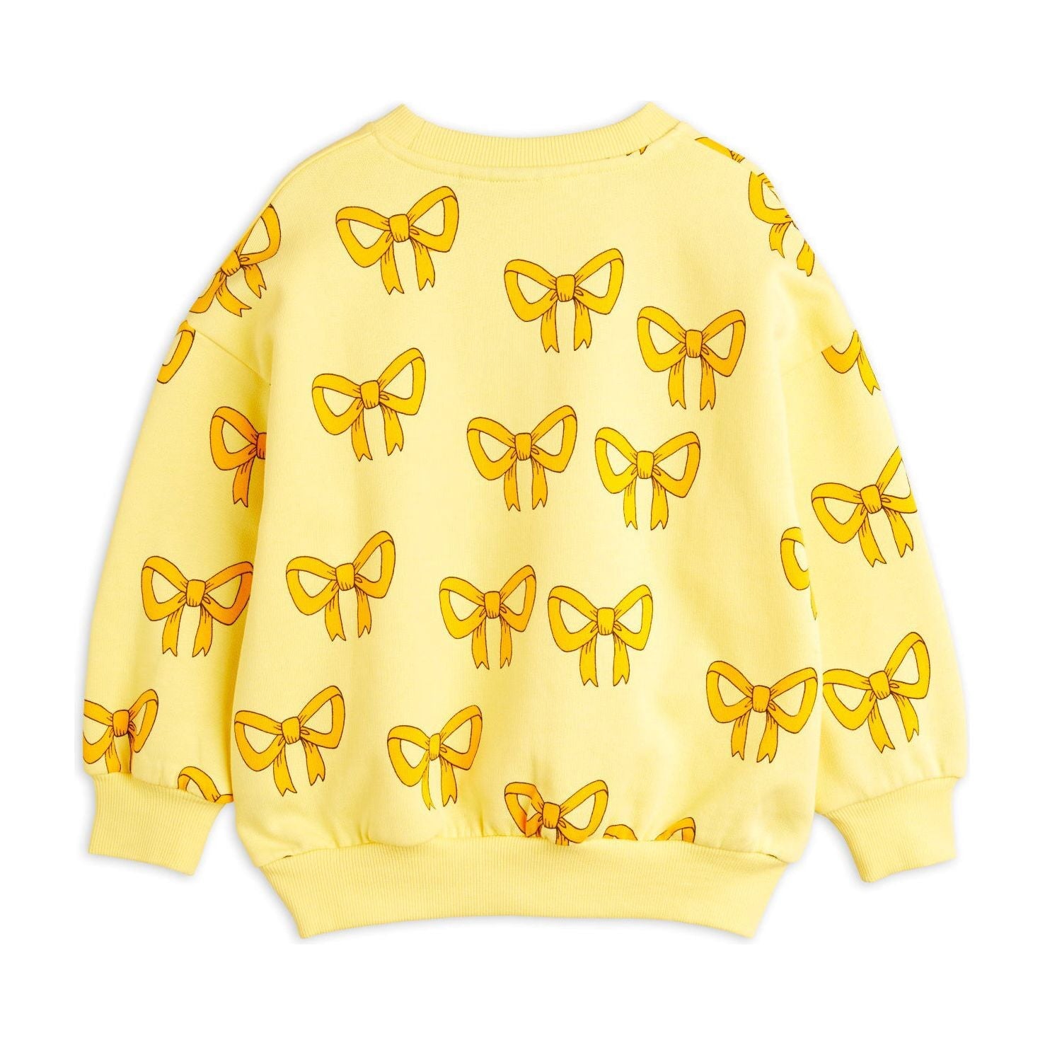 Bow Aop Sweatshirt - Yellow