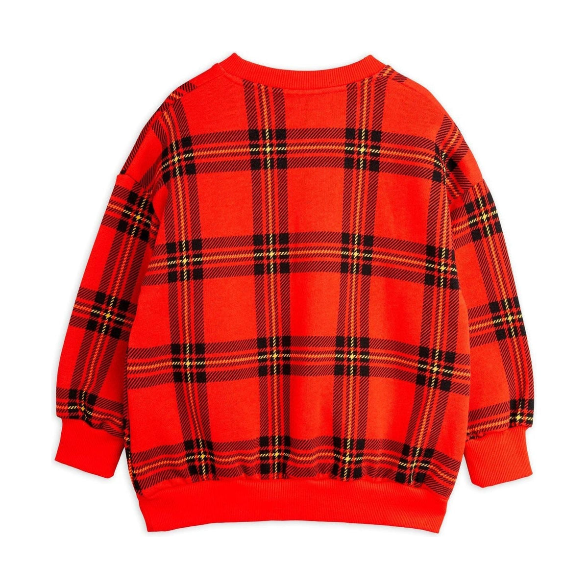 Check Aop Sweatshirt - Red