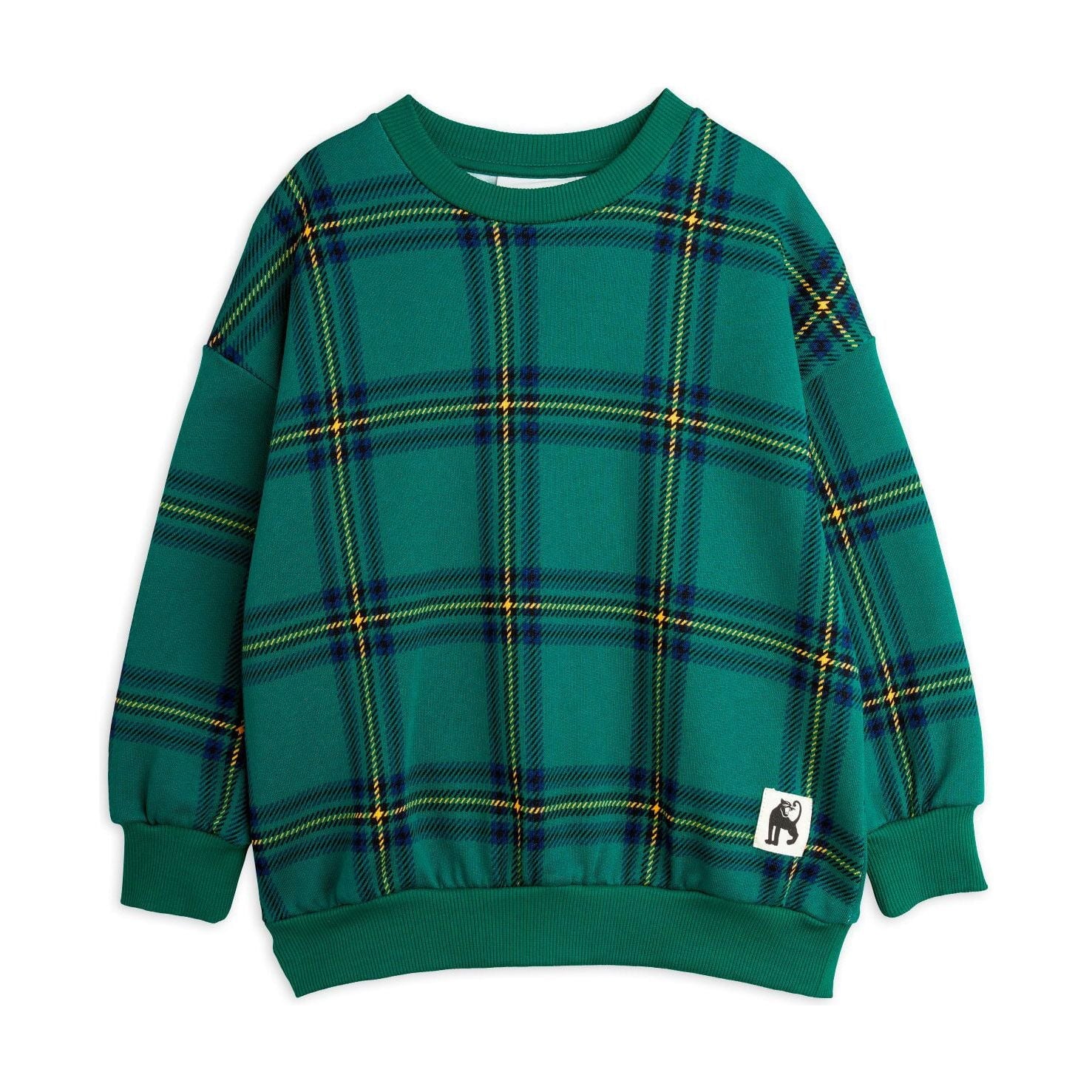 Check Aop Sweatshirt - Green