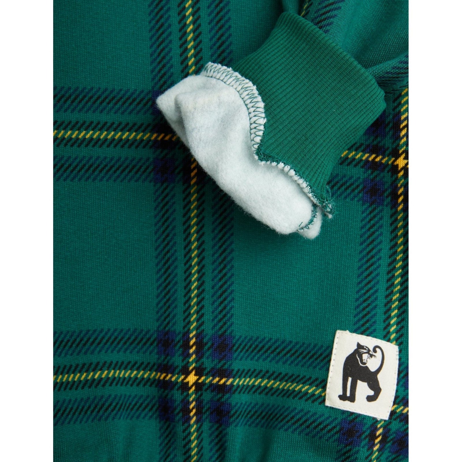 Check Aop Sweatshirt - Green