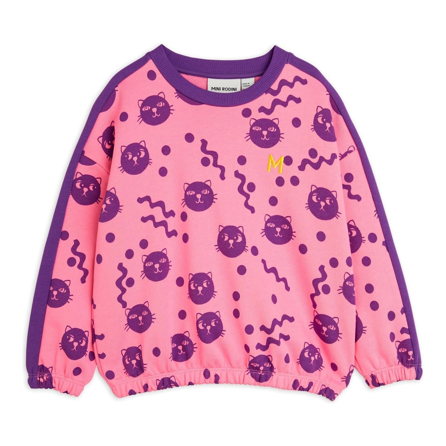 Squiggly Cats Aop Sweatshirt