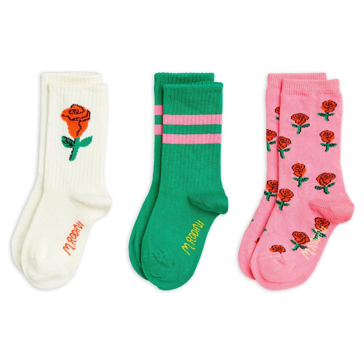 Roses 3-Pack Socks