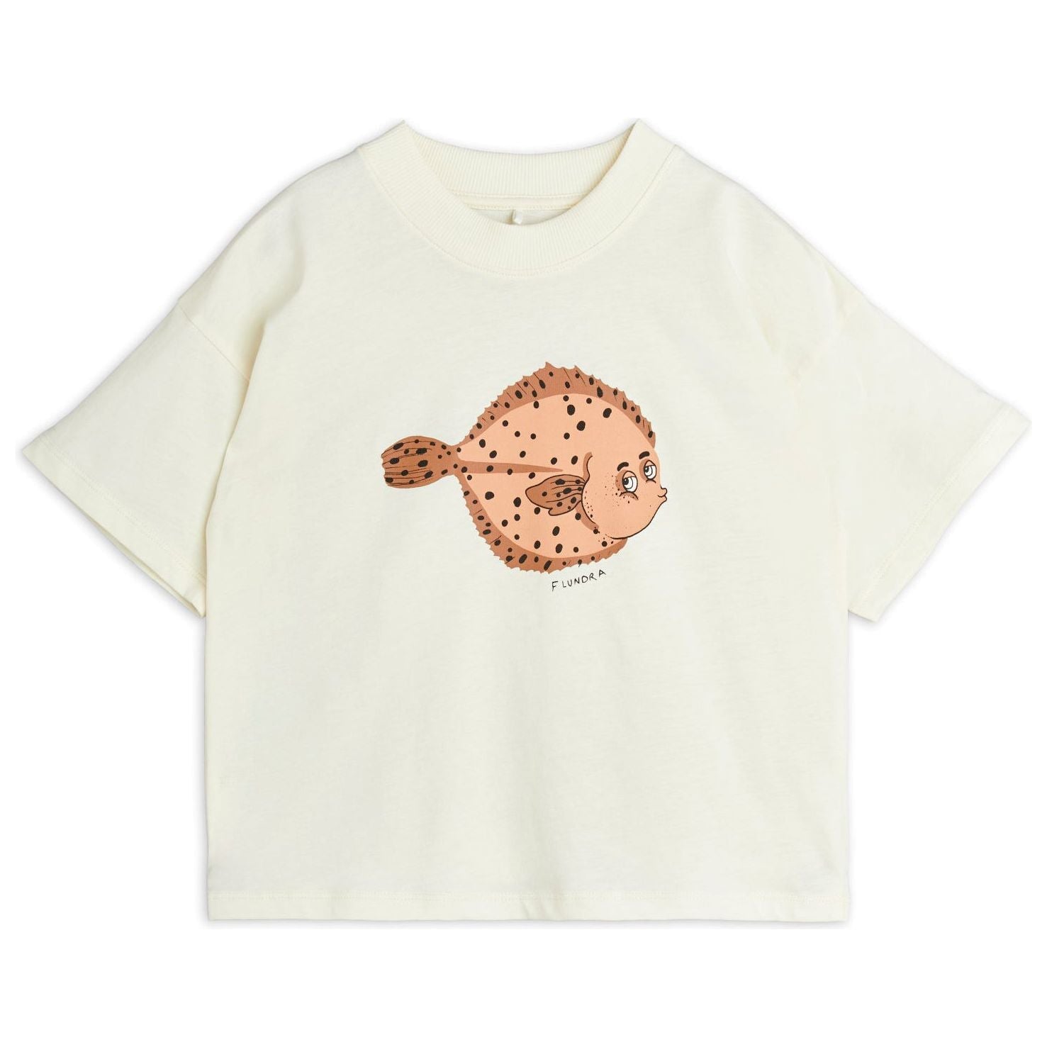 Flundra Sp Ss Tee - Offwhite