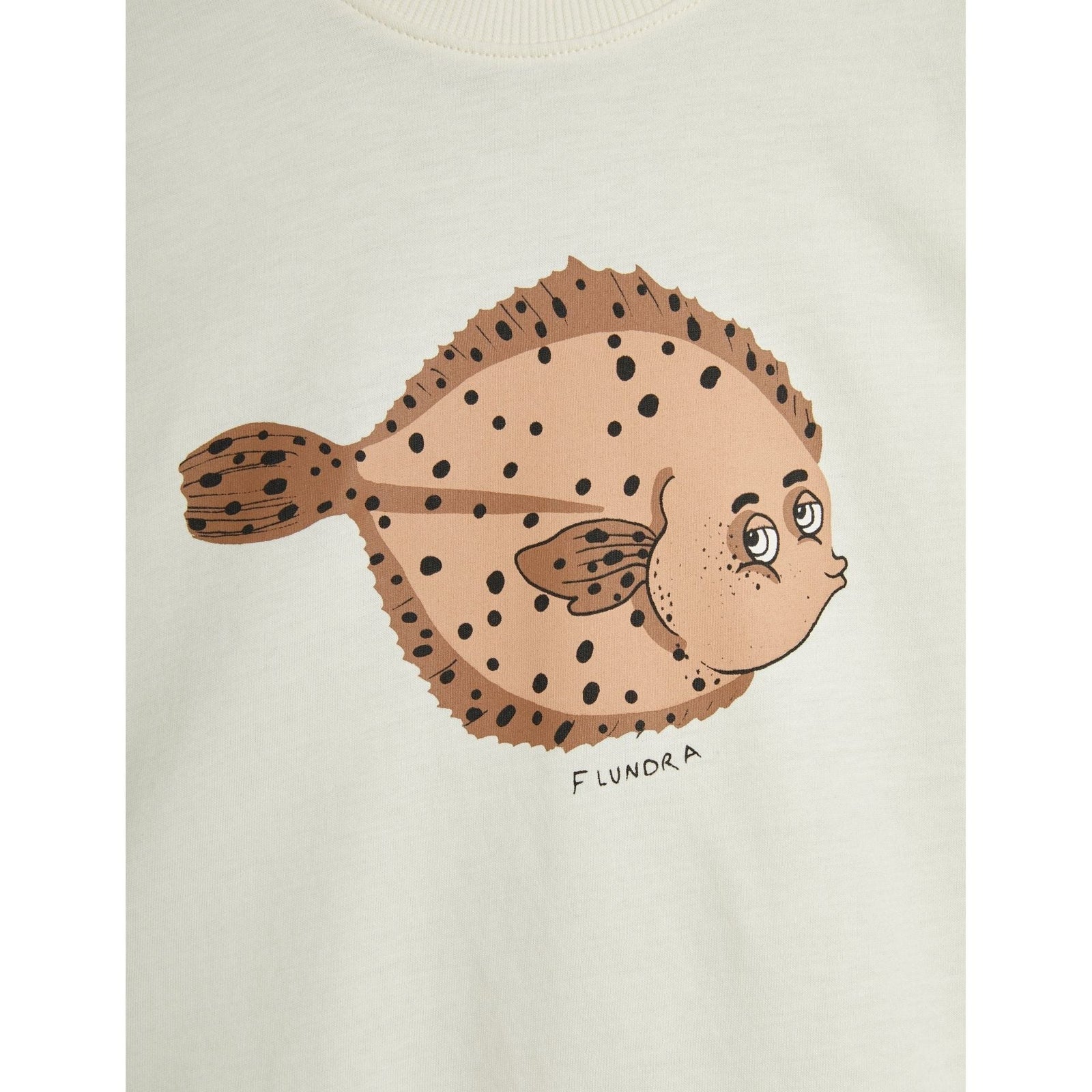 Flundra Sp Ss Tee - Offwhite