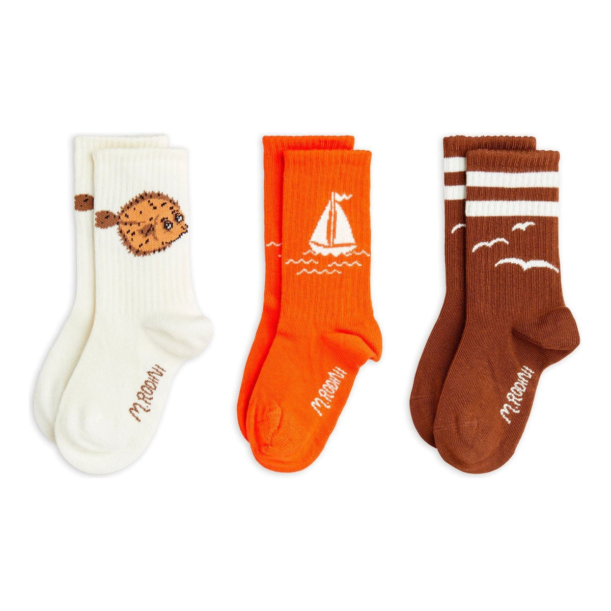Sailing Boats 3-Pack Socks