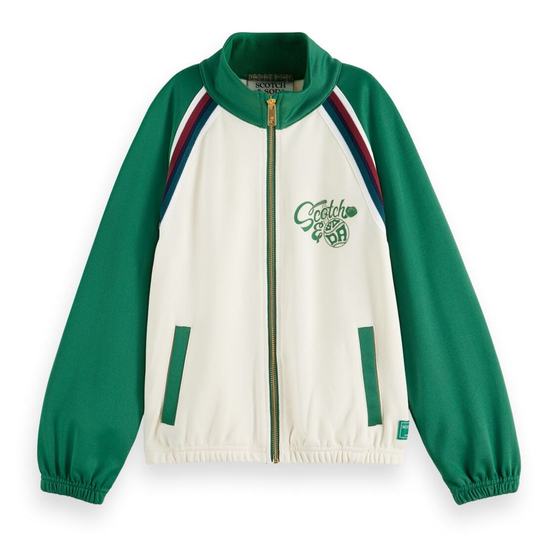 Kids - Tracksuit Jacket - Green