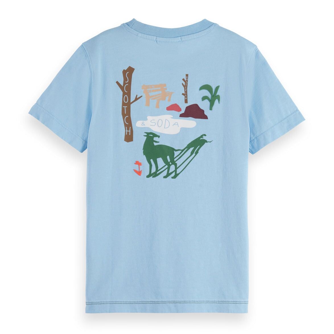 Kids - Artwork T-Shirt - Spring Blue
