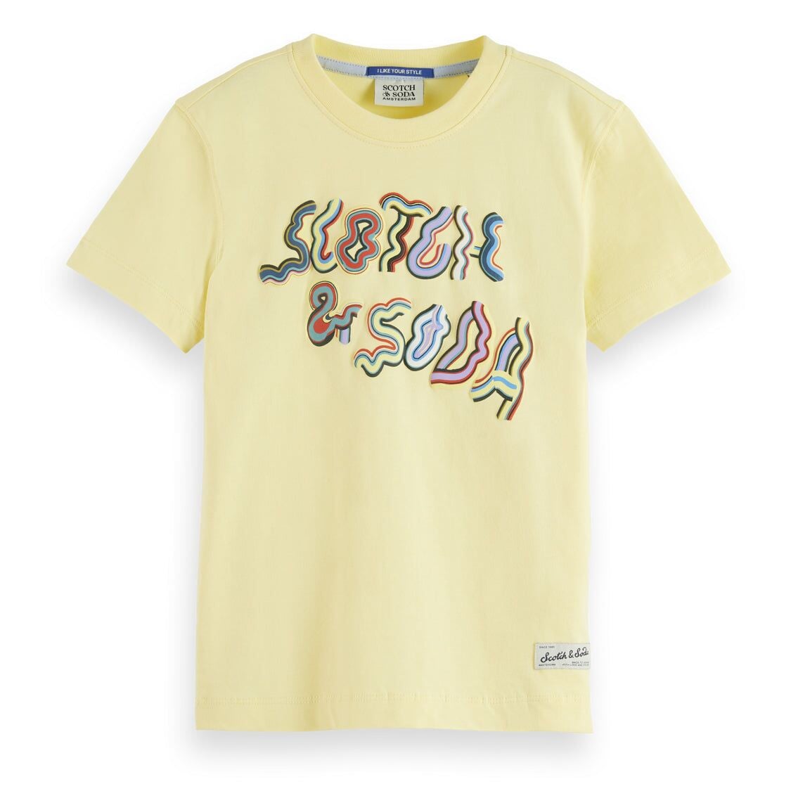 Kids - Artwork T-Shirt - Sorbet Yellow