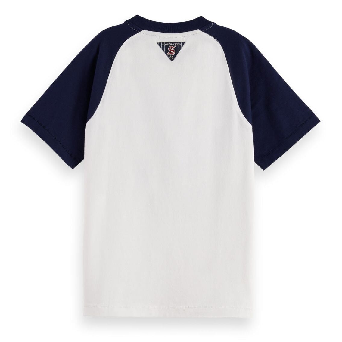 Kids - Raglan T-Shirt - Navy/White
