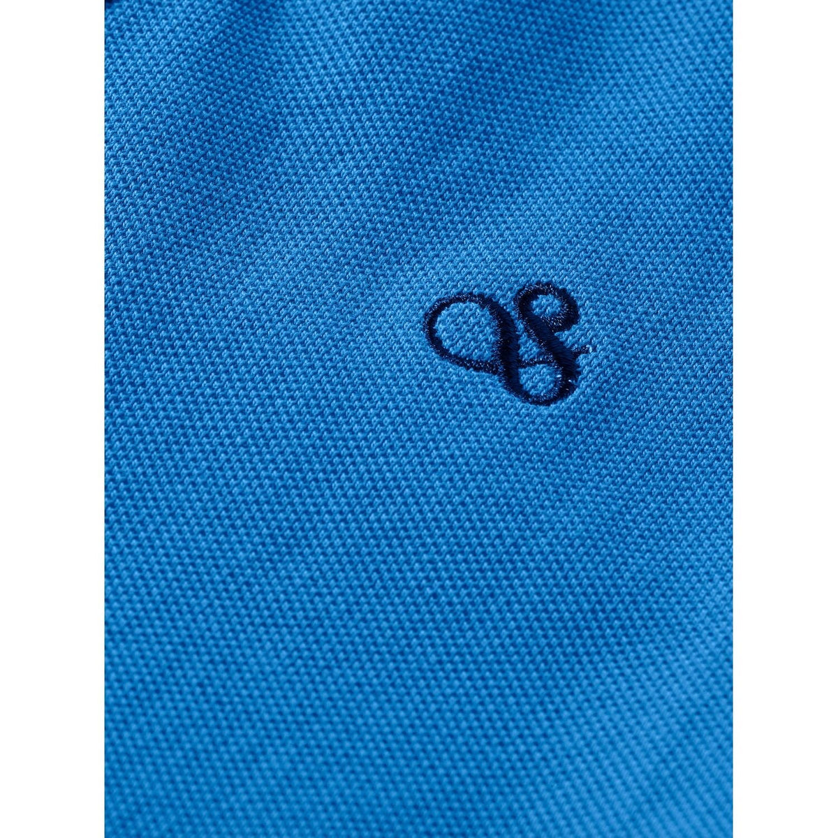Kids - Garment-Dyed Pique Polo - League Blue