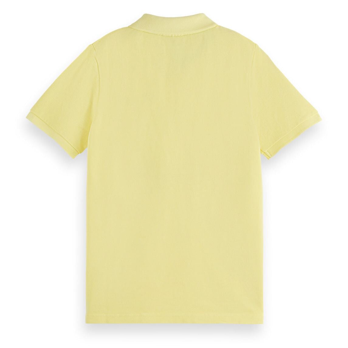 Kids - Garment-Dyed Pique Polo - Soft Yellow