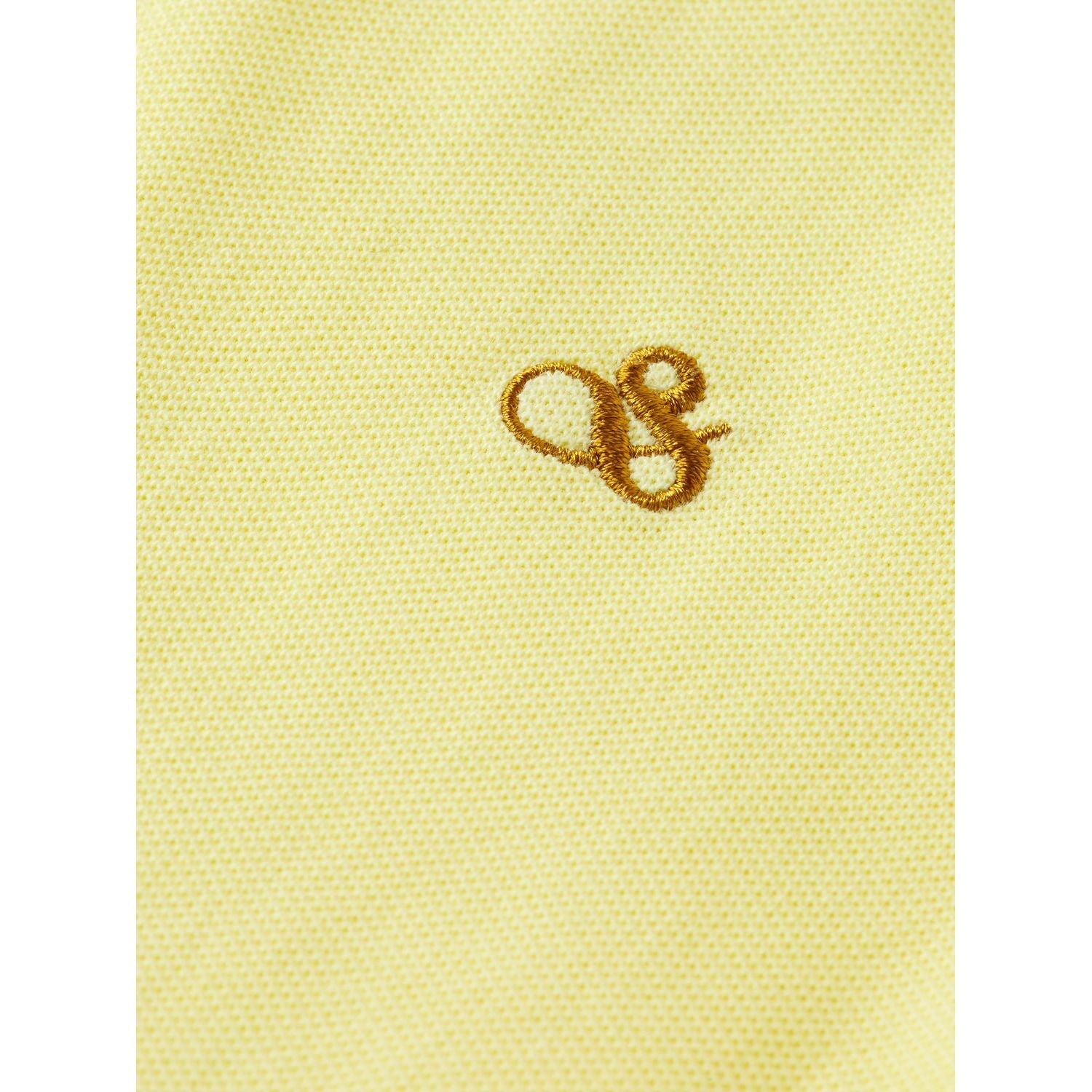 Kids - Garment-Dyed Pique Polo - Soft Yellow