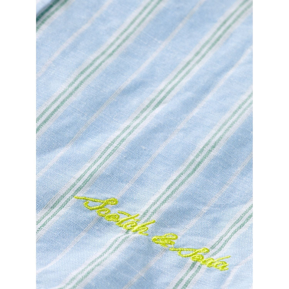 Kids - Yarn-Dyed Linen Shirt - Spring Blue