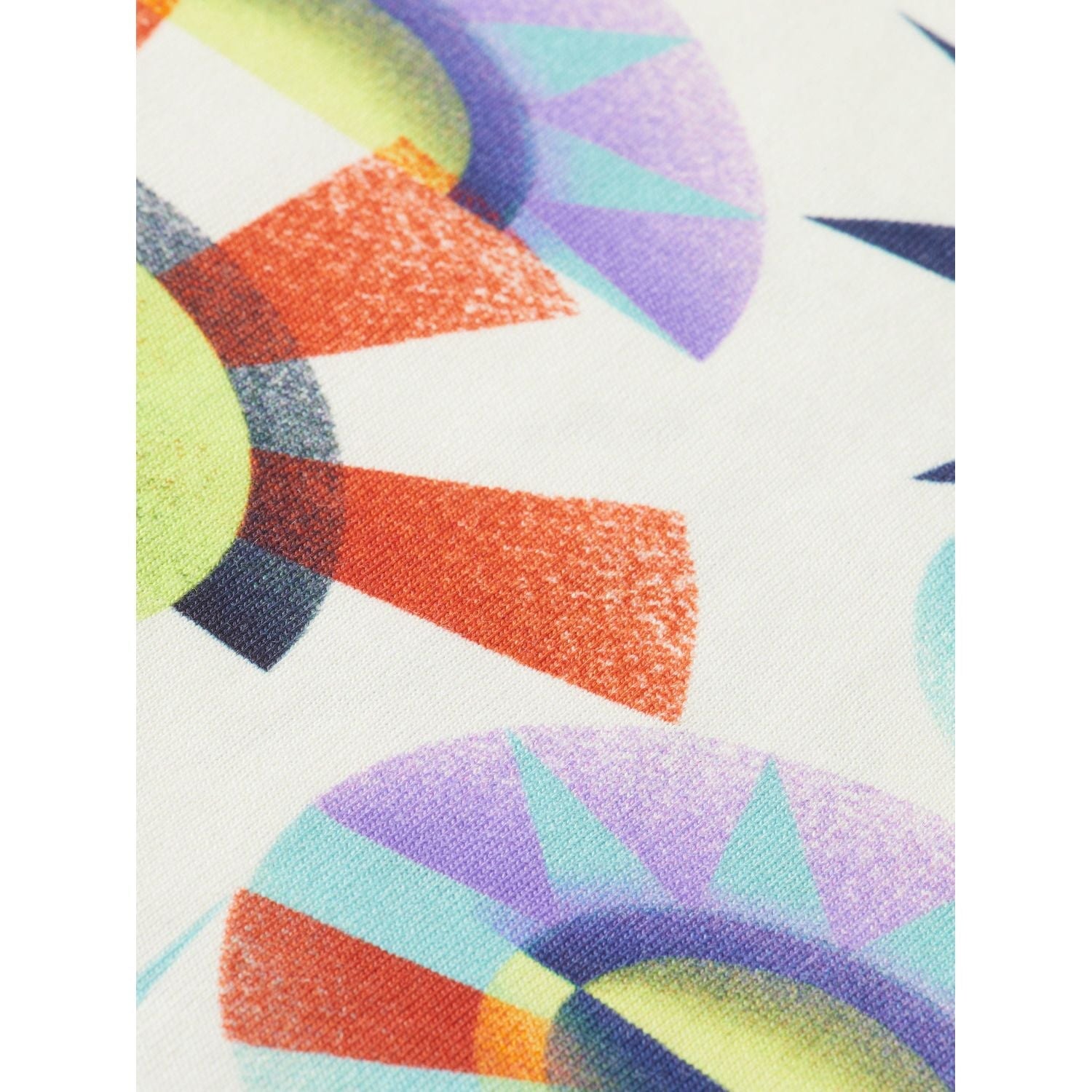 Kids - Printed T-Shirt - Luna Pier White