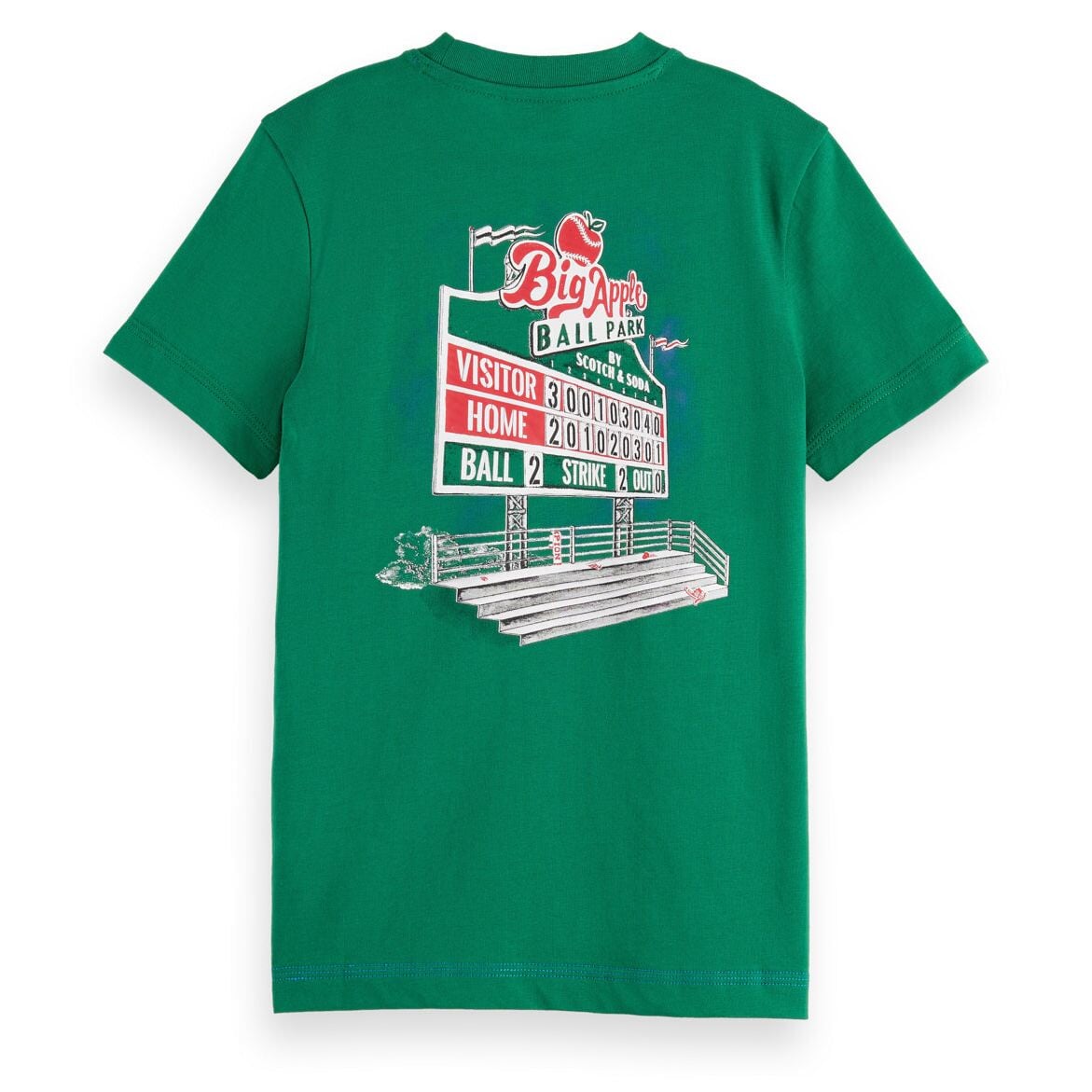 Kids - Artwork T-Shirt - Bright Green