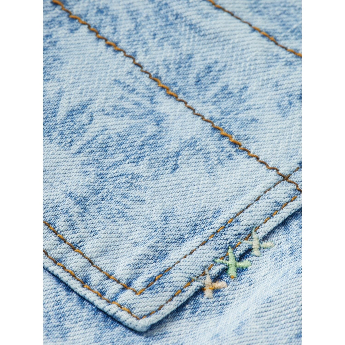 Kids - Wave Wide Fit Jeans - Abstract Floral