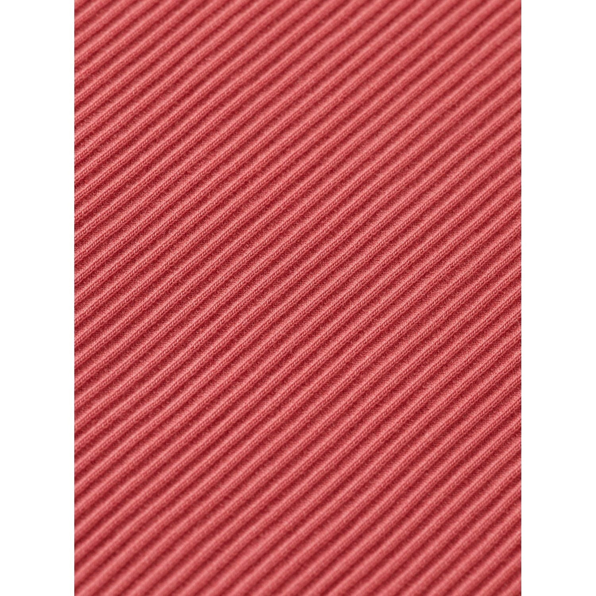 Kids - Ribbed T-Shirt - Dusty Red