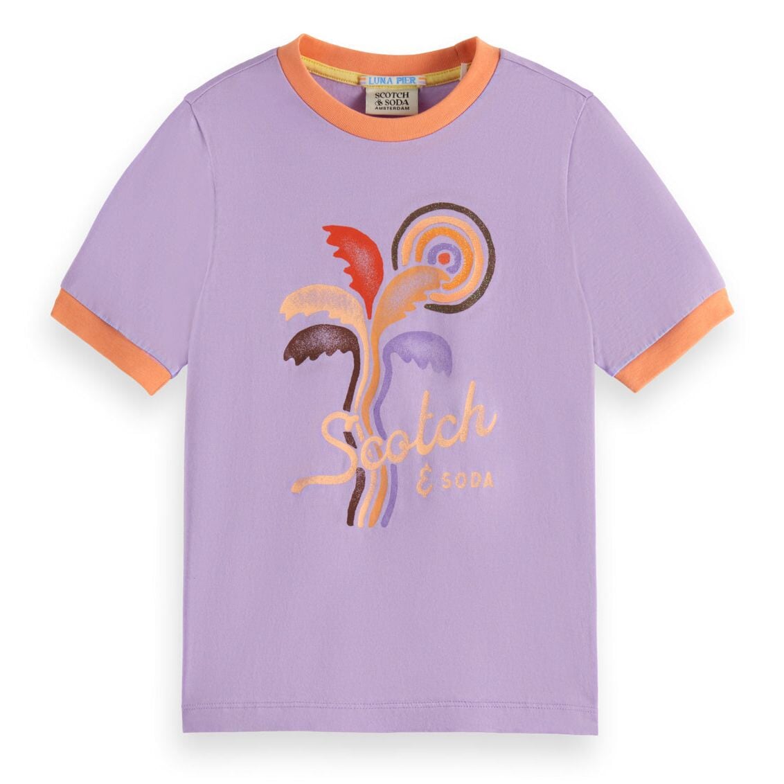 Kids - Ringer T-Shirt - Lavender