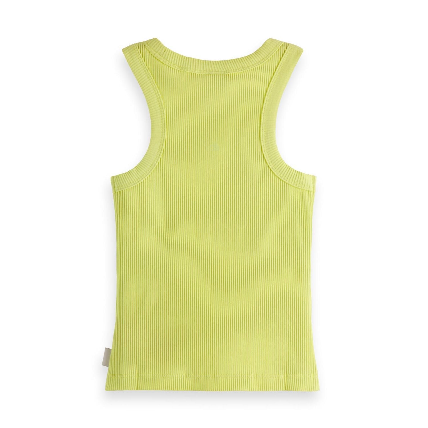 Kids - Ribbed Tank Top - Yellow
