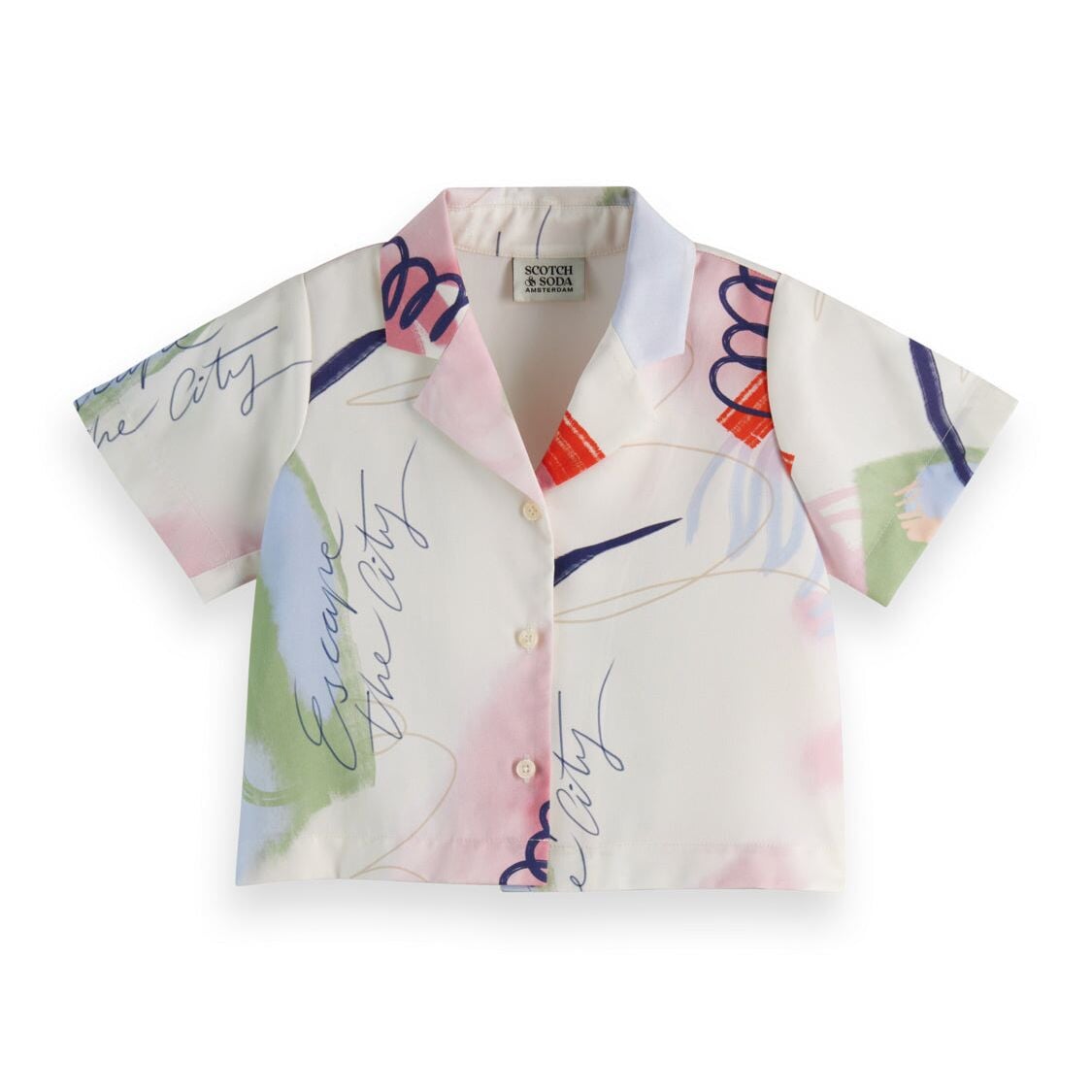 Kids - Printed Shirt - Lucebert Print