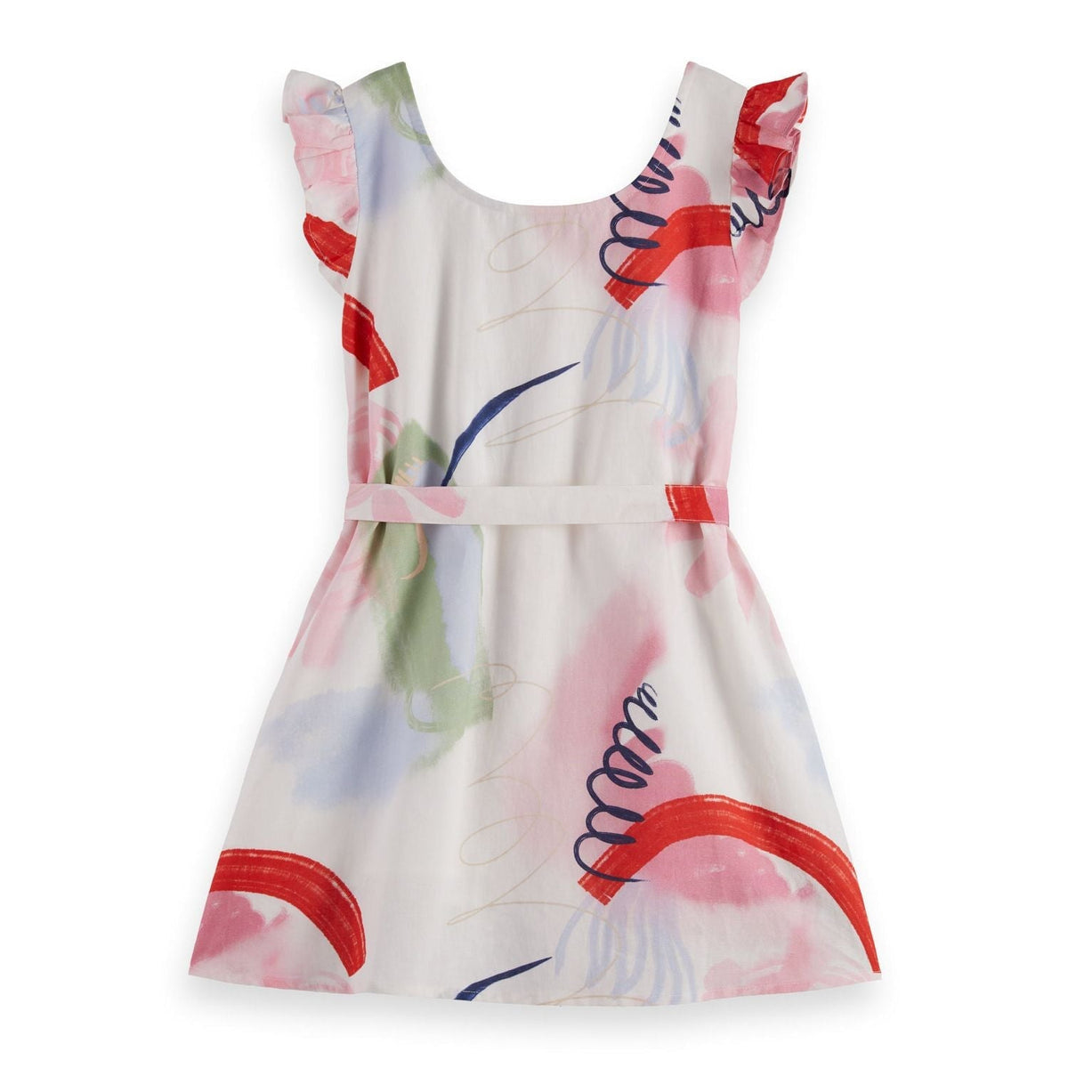 Kids - Printed Dress - Lucebert Print